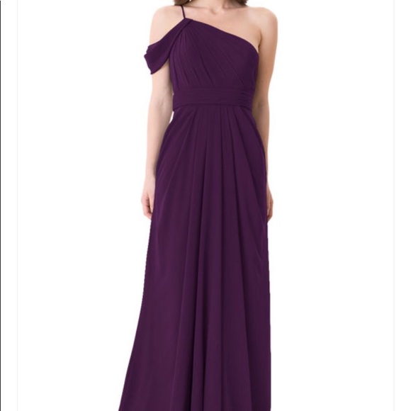 Bari Jay one shoulder bridesmaids dress - Picture 1 of 3
